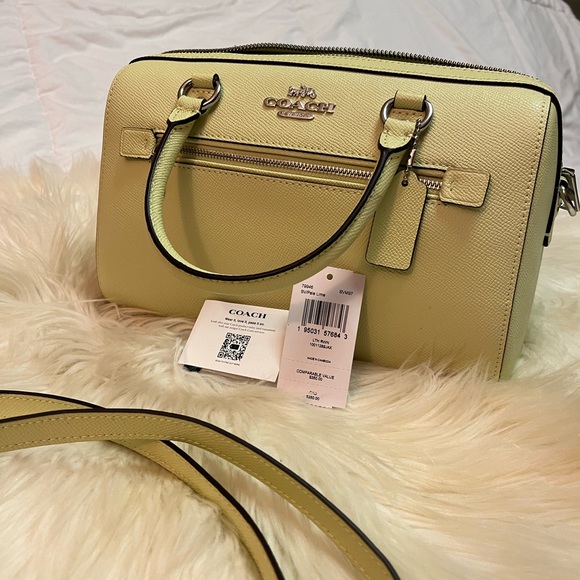 Coach Leather Rowan Crossbody Bag - Picture 6 of 8